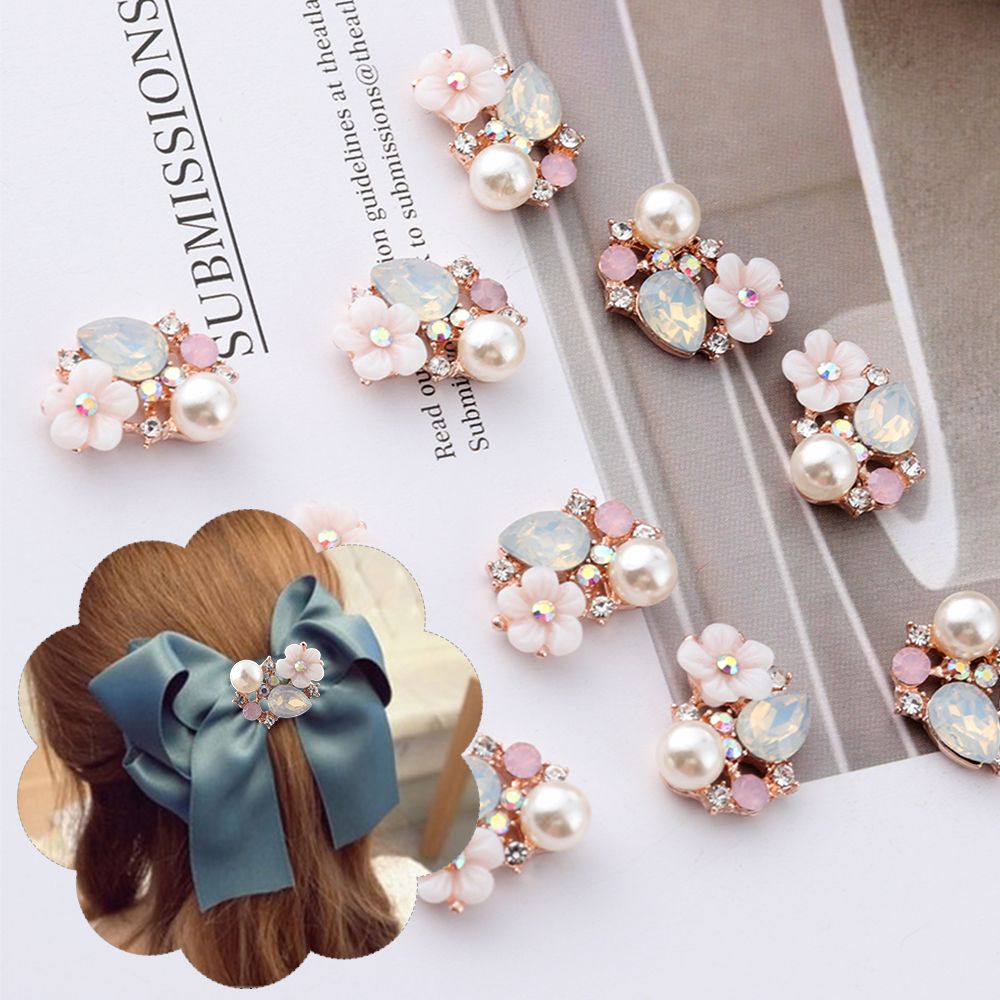 Sew On Rhinestone - 10 stuks geplateerde kleding-accessoires met platte