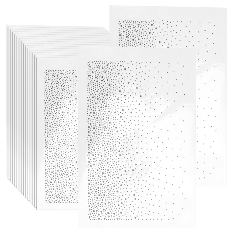 AT02-Glitter Hotfix Strassvell - Hotfix Rhinestone Sheet recensie en prijs