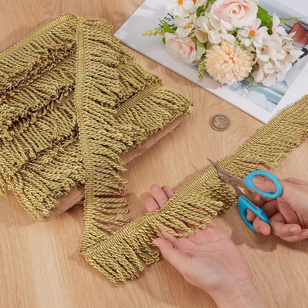 12 yards x 2,2 inch Fringe Tri - Tassel Fringe Trim recensie en prijs
