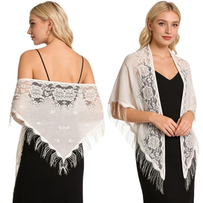 Bruidssjaal met kwastjes, drie - Tassel Fringe Trim recensie en prijs