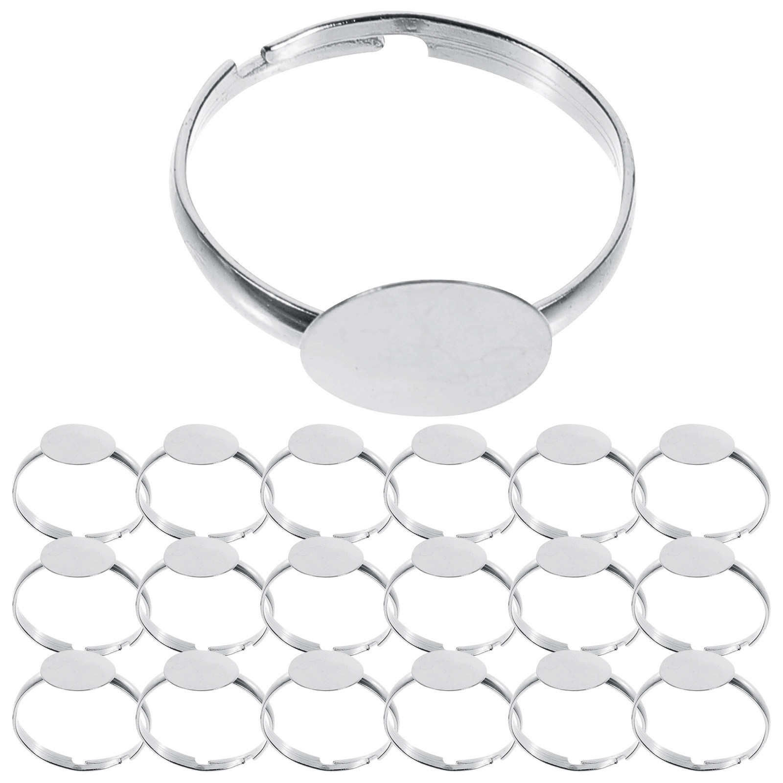 100 stuks lege ringen van een  - Embellishment Crafts recensie en prijs
