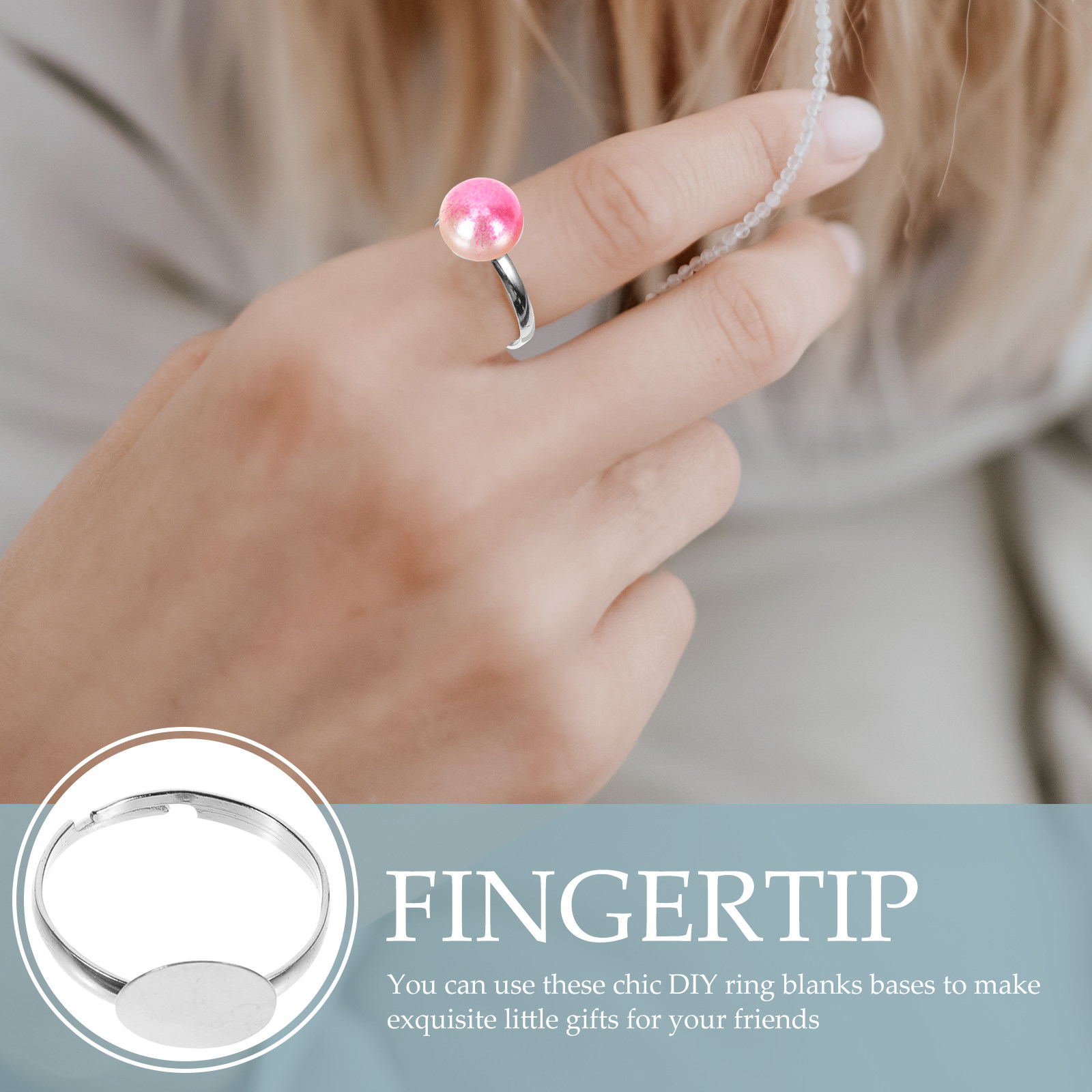 100 stuks lege ringen van een  - Embellishment Crafts recensie en prijs