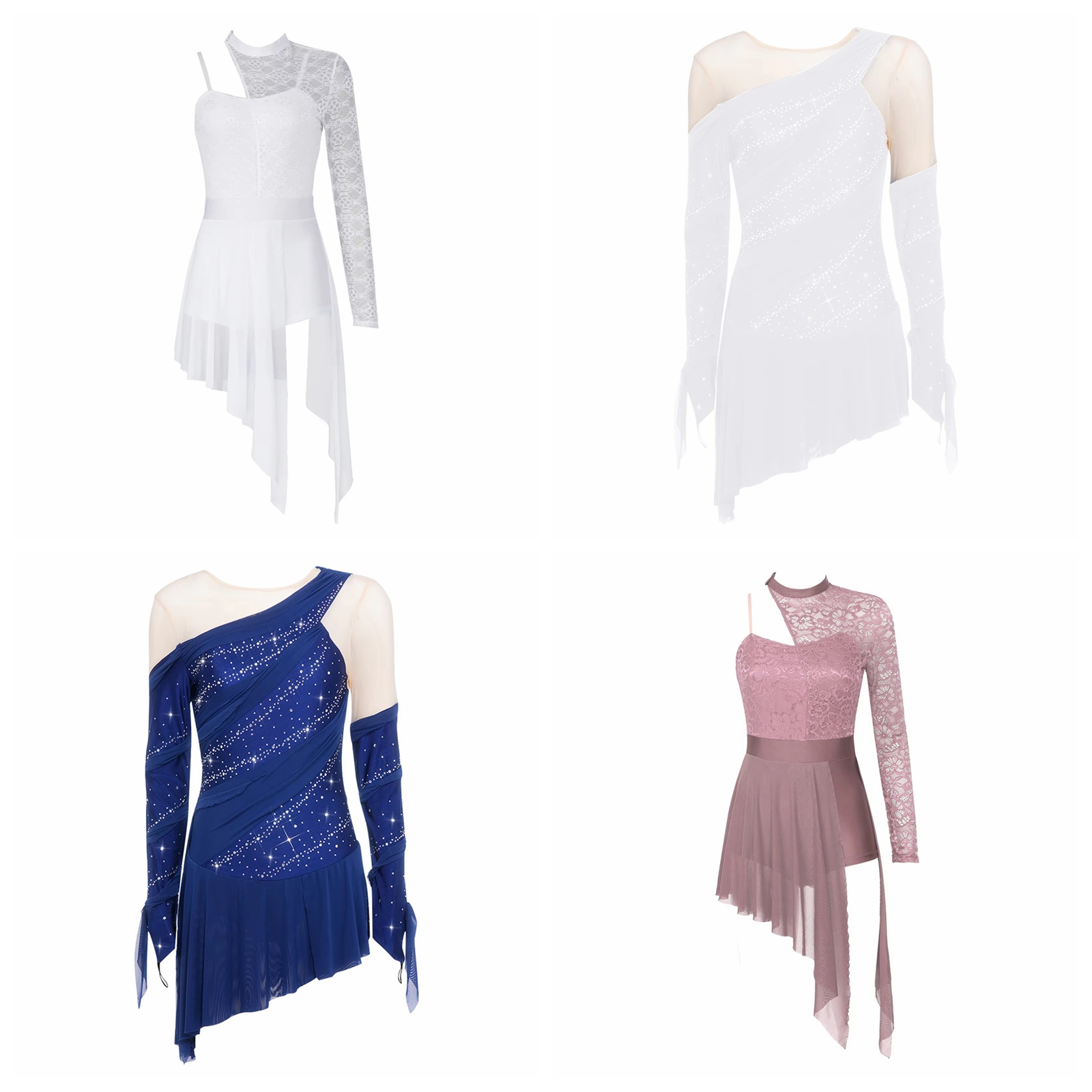 Vrouwen Strass Lyrische Dans S - Rhinestone Banding Trim recensie en prijs