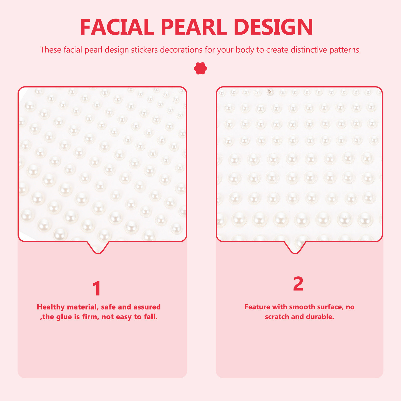 5 stuks parelmoer stickers voo - Embellish Craft recensie en prijs