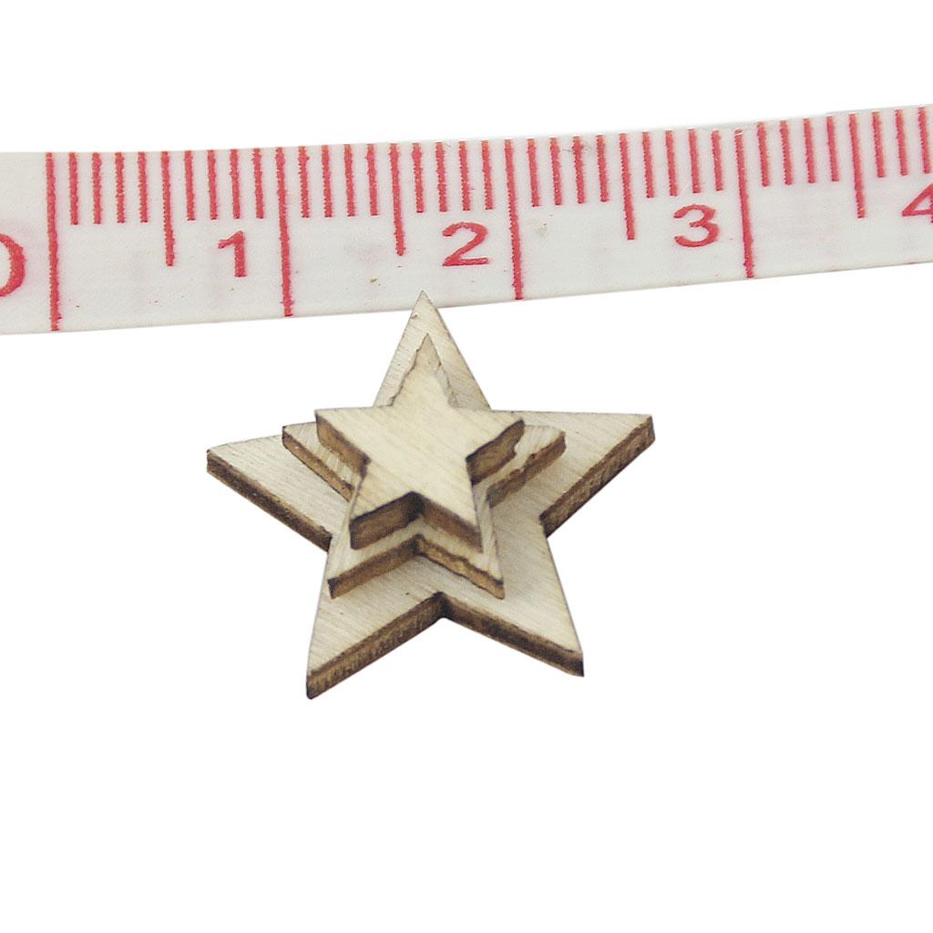 Basswood houten sterren schijf - Embellish Craft recensie en prijs